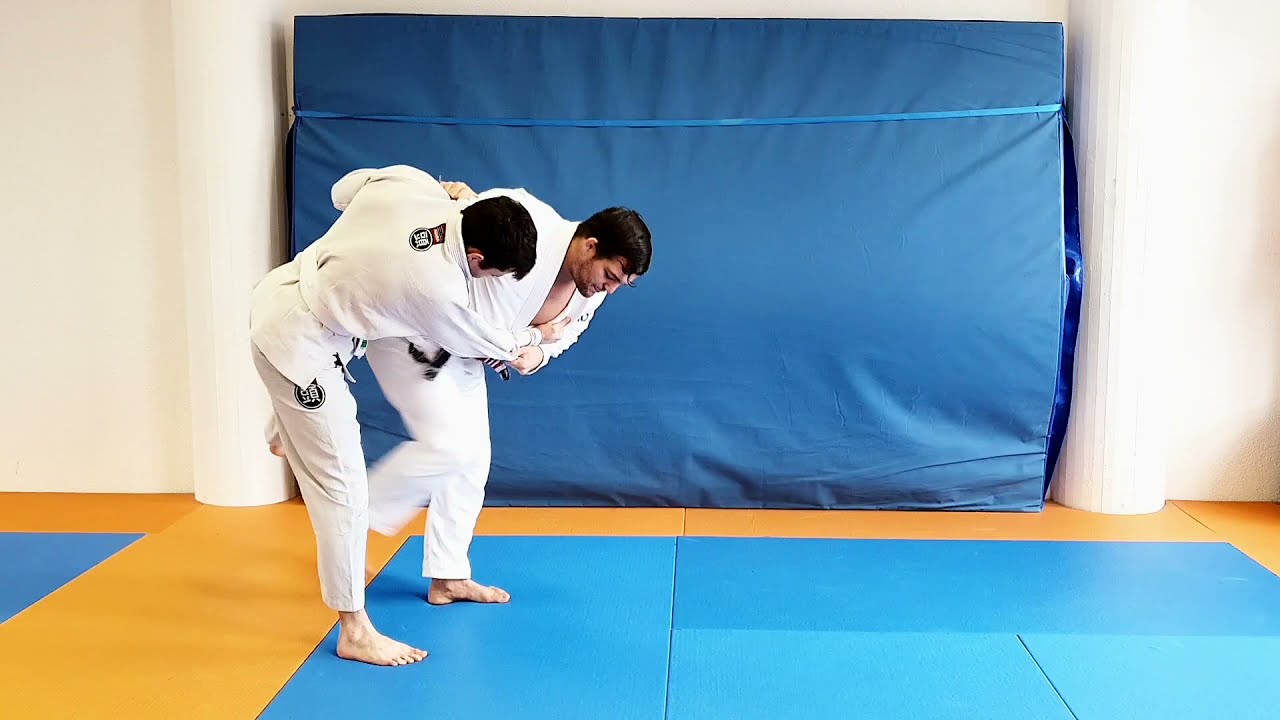 Комбинация дзюдо Учи Мата - Тай Отоси - бросок дзюдо для BJJ