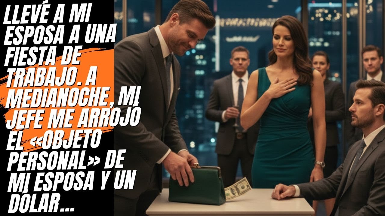 Medianoche en la fiesta del trabajo: Mi jefe me humilló usando a mi esposa
