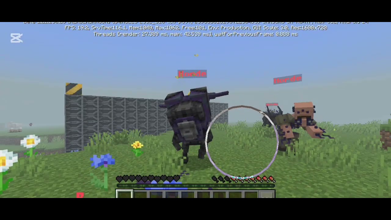 MINECRAFTDA ZAHARLANGAN MOB LARDAN OMON QOLDIM