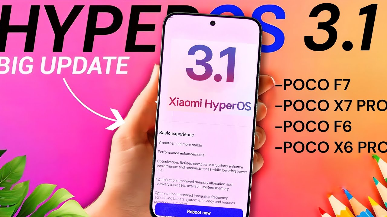HyperOS 3.1 Update Review & Features 🔥🔥🔥 #pocof7 #pocox7pro #hyperos3 