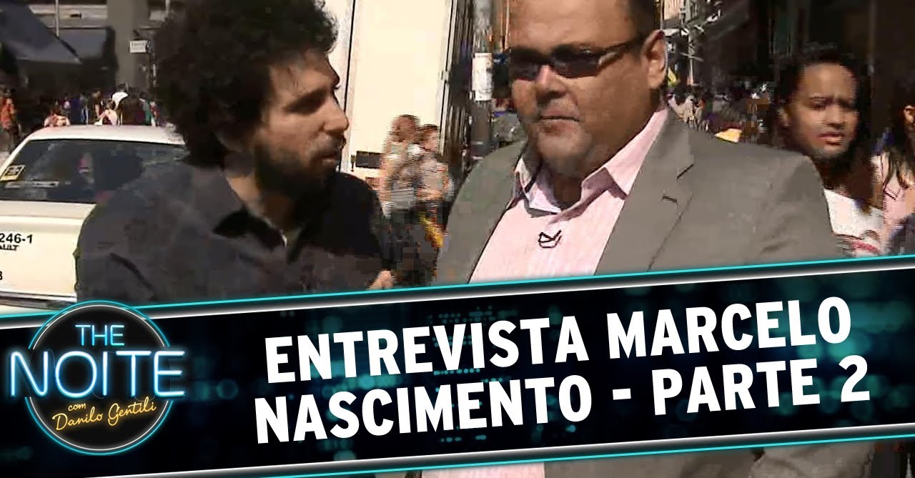 The Noite 18/06/14 (parte 2) - Entrevista Marcelo Nascimento