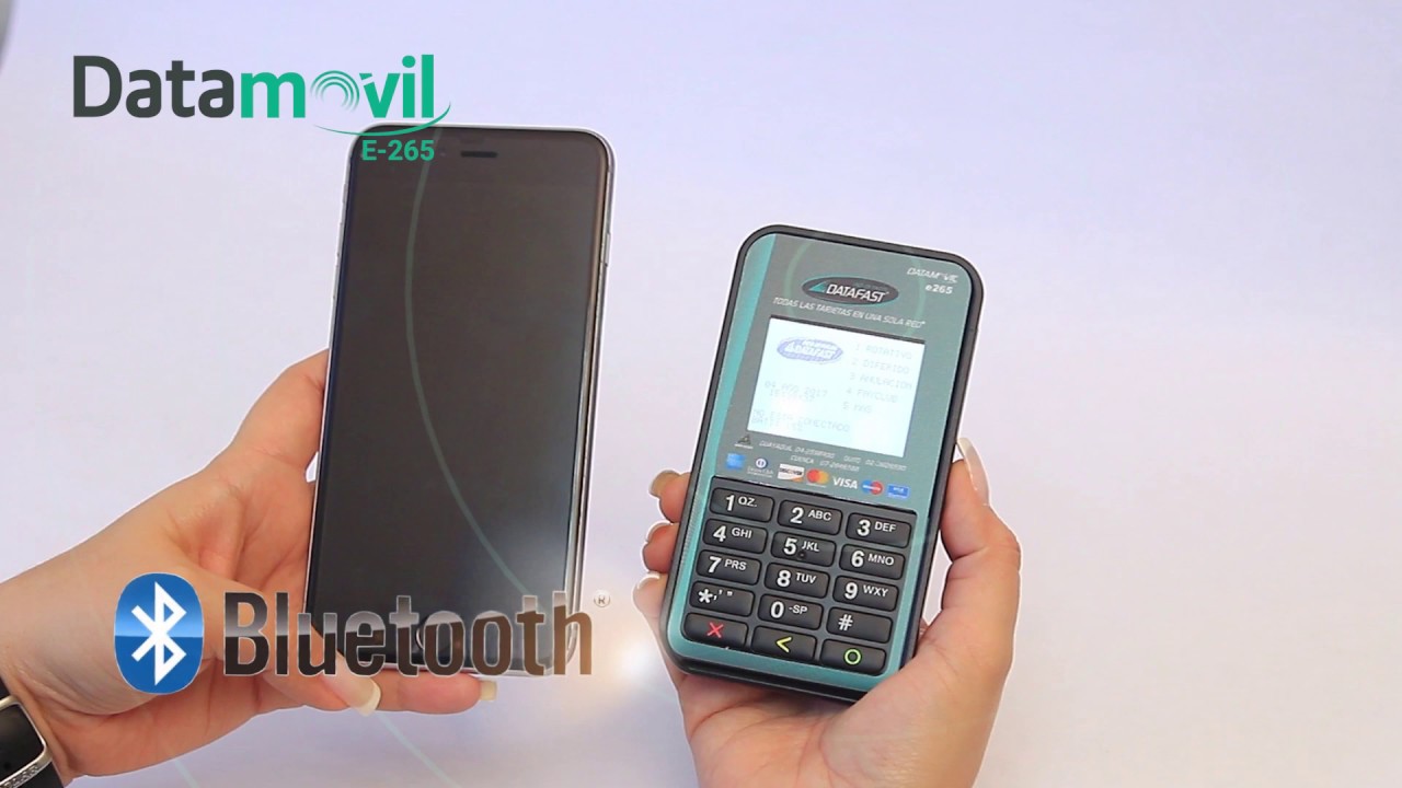 Datamóvil E265 - Emparejamiento Bluetooth