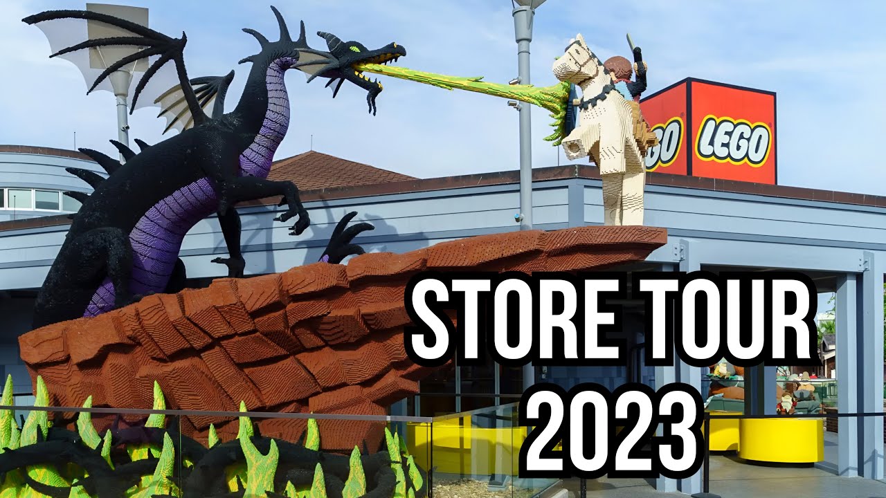 Экскурсия по магазинам LEGO 2023! | Disney Springs