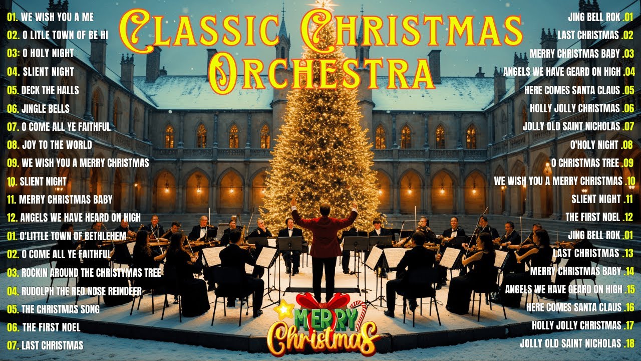 Christmas Classics Symphony 🎁 The Most Iconic Holiday Music Ever