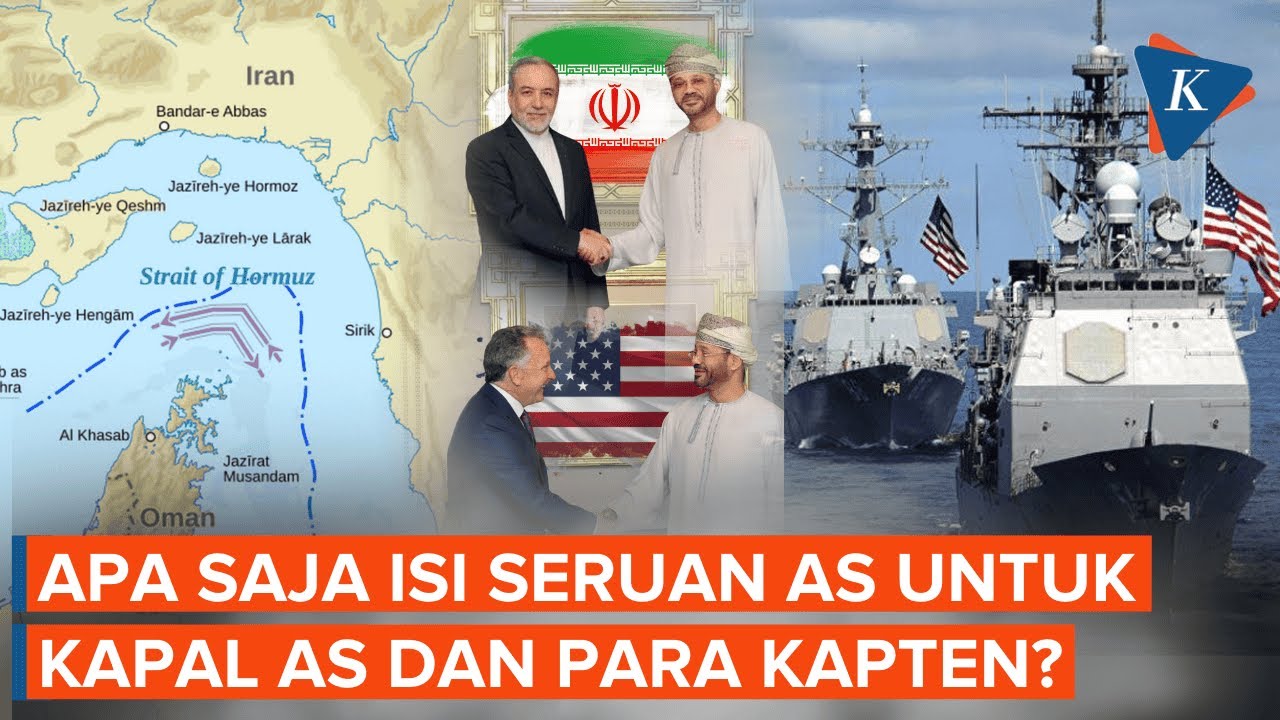 AS Terbitkan Pedoman untuk Kapal AS Soal Pasukan Iran, Ada Apa?
