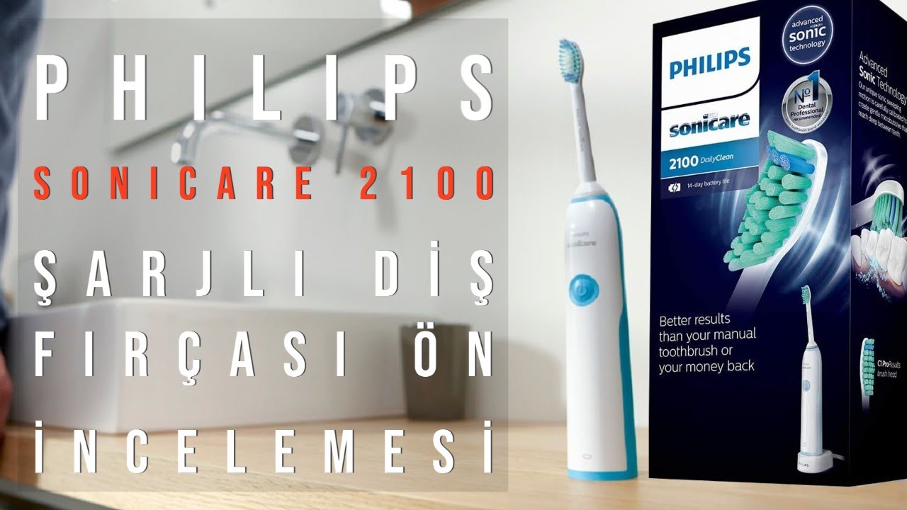 Philips Sonicare 2100 Sonic Şarjlı Diş Fırçası Kutu Açılımı ve Ön İncelemesi