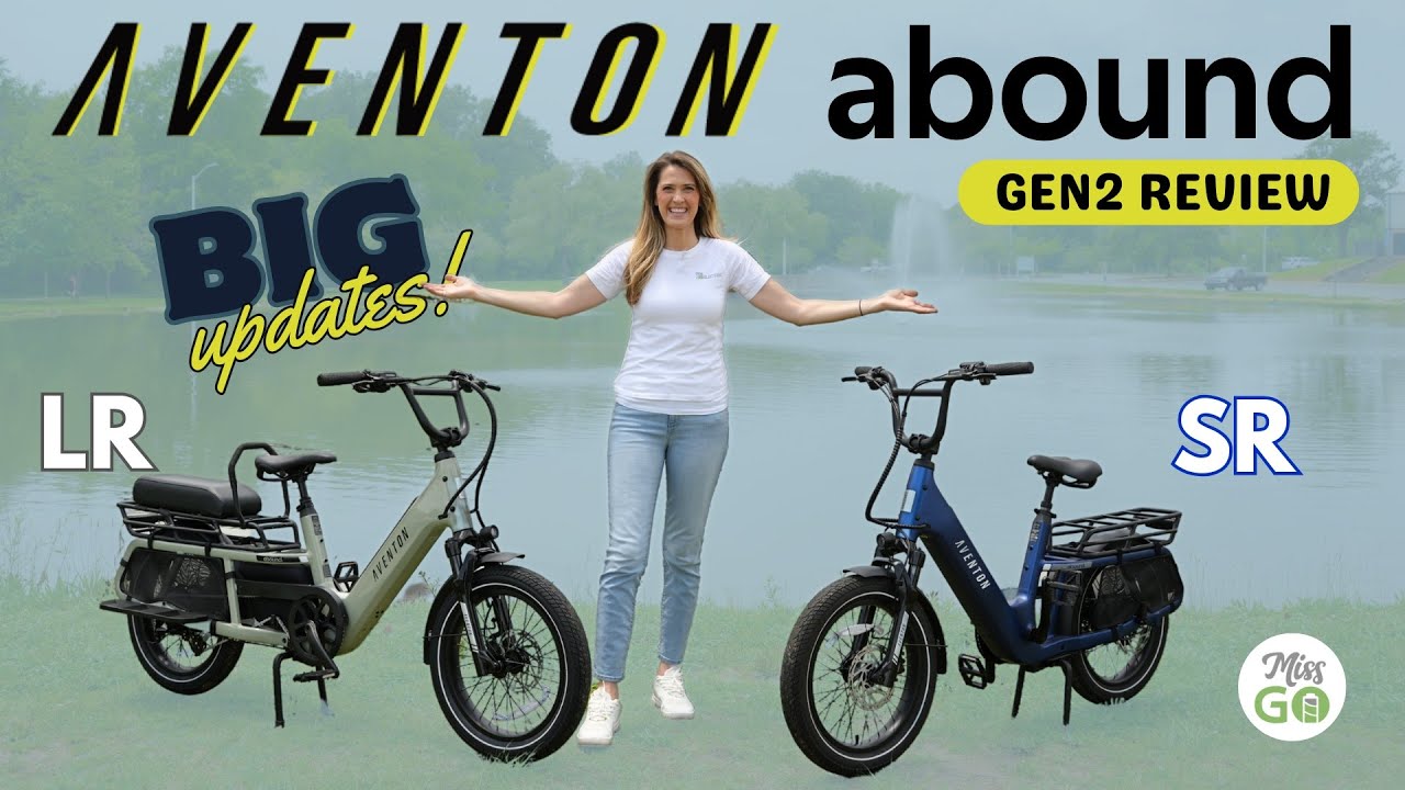 2025 Aventon Abound SR & LR ($1999 Advanced Nimble Cargo eBike Review)