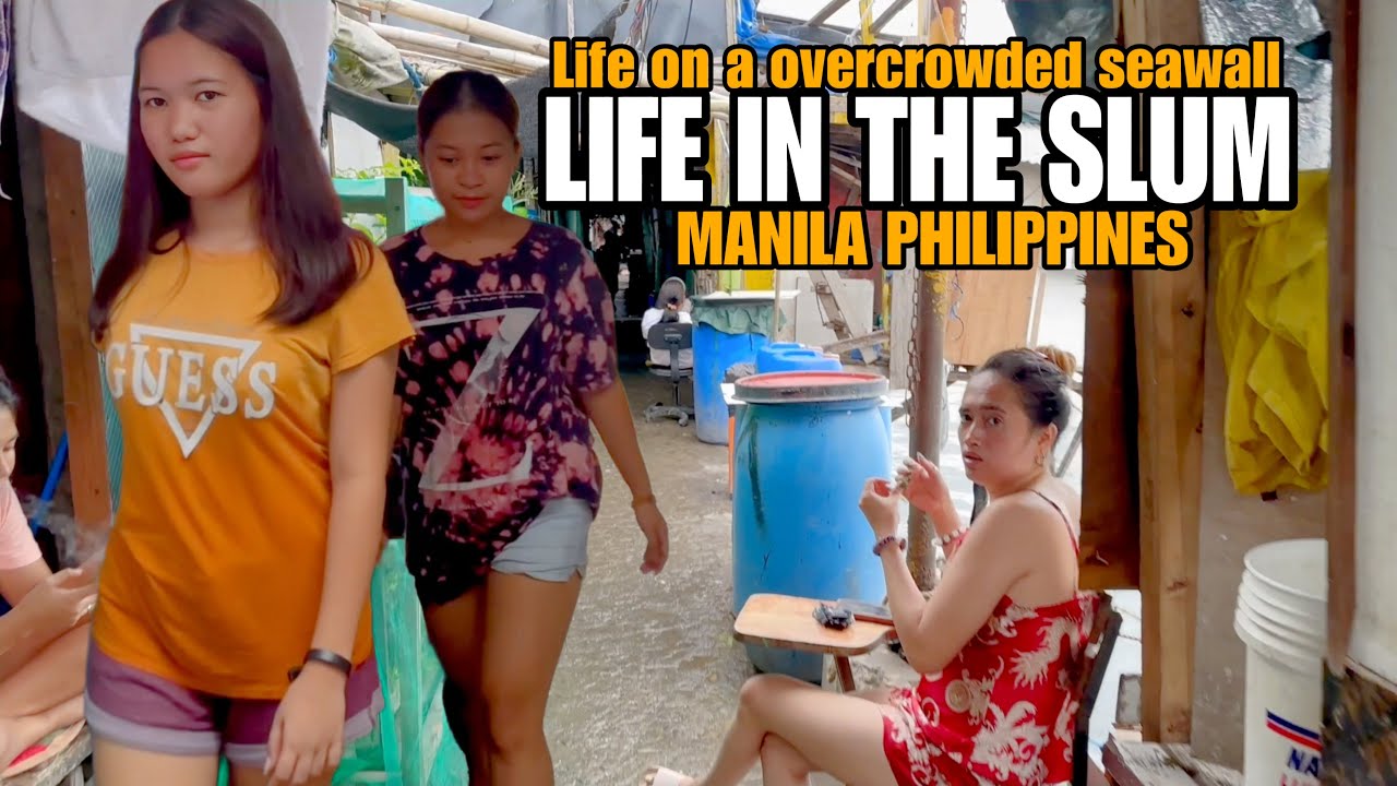 PORT AREA NEIGHBORHOOD| LIFE IN THE SLUM-Manila Philippines [4k] walking tour
