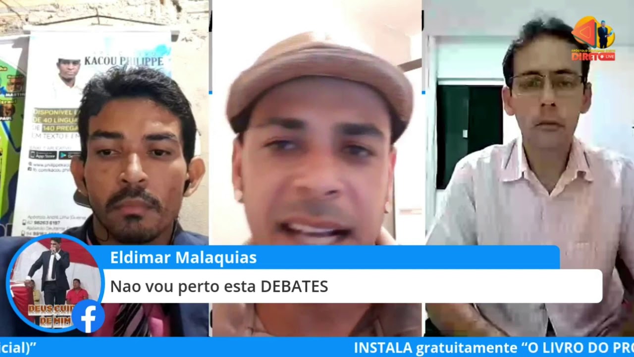 GRANDE DEBATE👉 PRETERISMO X PROFETA KACOU PHILIPP! (Alexandre X Deutamar).