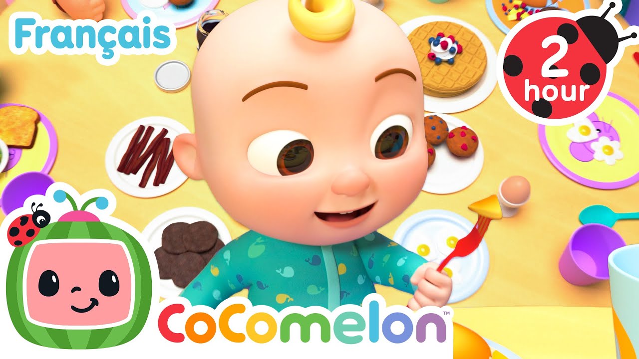 Chanson du Petit déjeuner | Chansons pour enfants | CoComelon Le coin des Animaux - Comptines Bébé