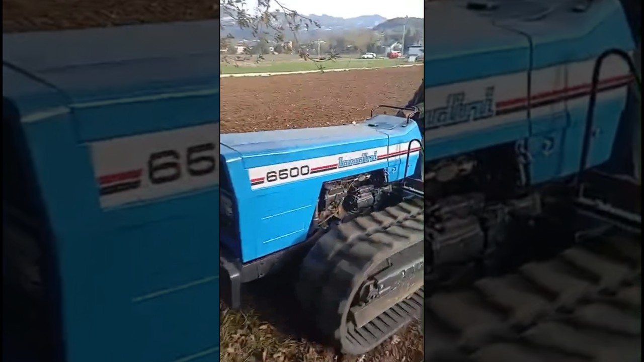 Landini 6500 Rubber Tracks Application &ndash; Powerful Italian Cingoli Performance 🚜🇮🇹