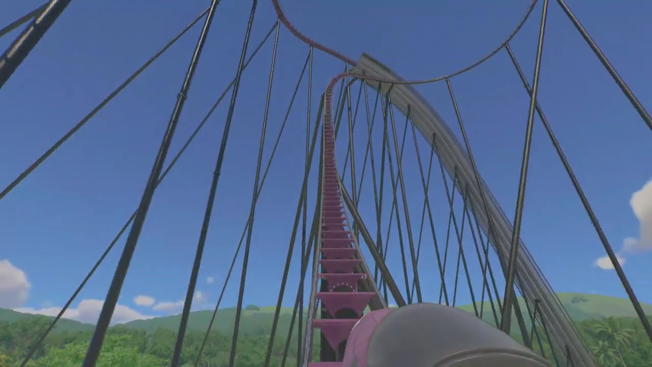Cool Fun Too | B&M® Top Gun Launch | Front Row POV | Planet Coaster® 2 | PS5®/PC Collab