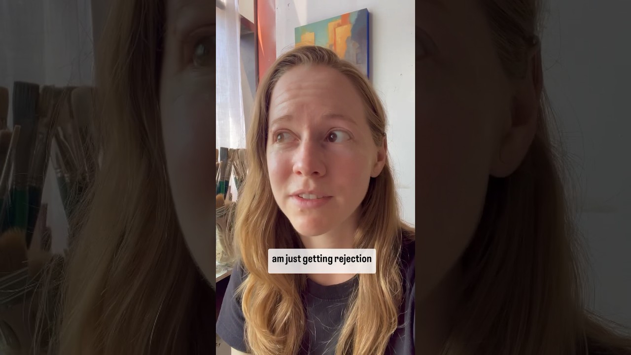 Dealing with rejection as an artist #art #painting #artist #rejection