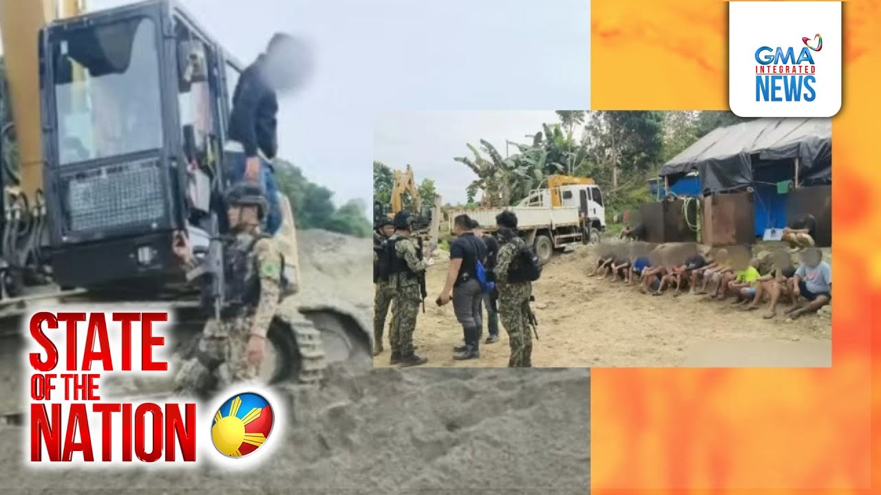 2 Chinese managers at 22 iba pa, arestado sa ilegal na minahan ng ginto | SONA