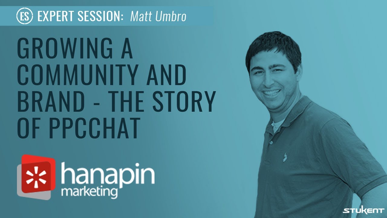 Growing A Community & Brand - The Story Of PPCCHAT - Matt Umbro