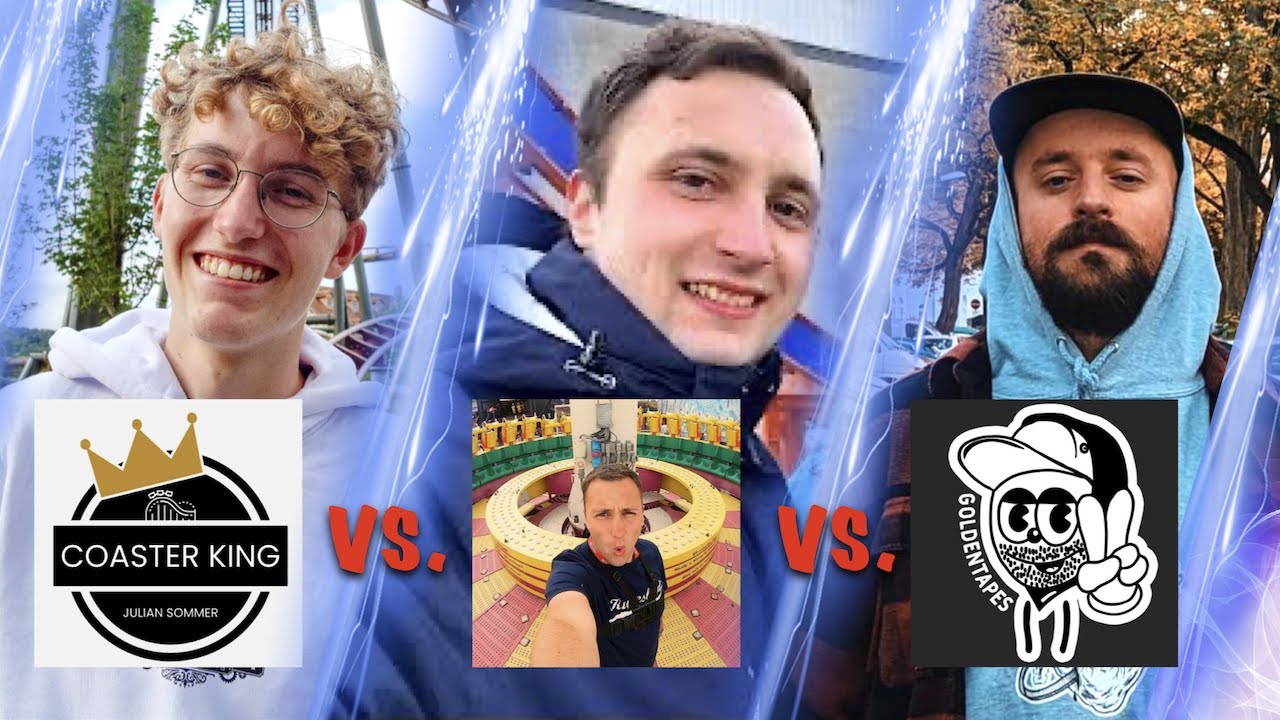 Kirmesfanmopohl vs. Goldentapes vs. Julian Coaster King | Achterbahn & Freizeitpark-Quiz