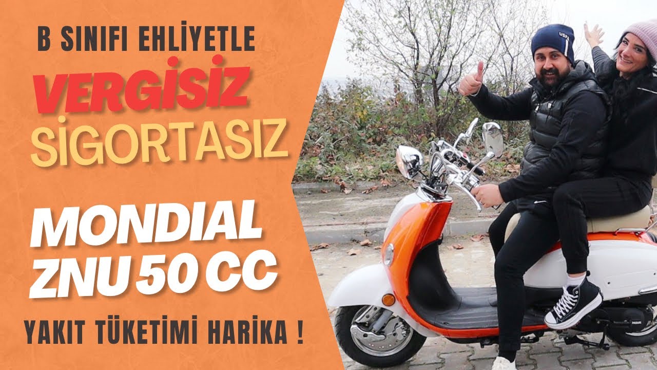 Mondial ZNU 50 cc | En detaylı anlatım | Avantajları | İnceleme