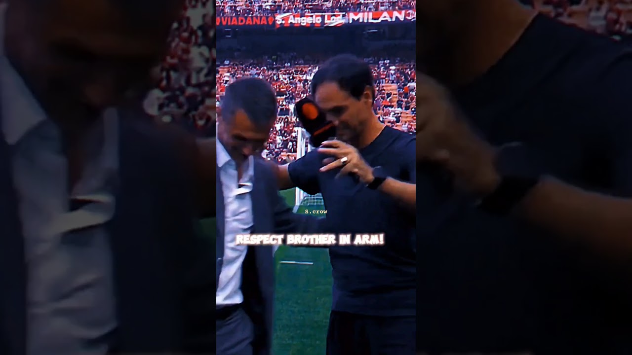 Maldini and Nesta: brothers in arms 💥🤜🤛🤝❤️‍🩹🖤❤ 