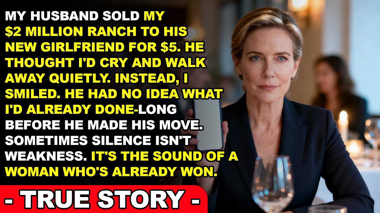 He Sold My $2M Ranch To His Mistress For $5 — And Exposed Himself To Total Ruin