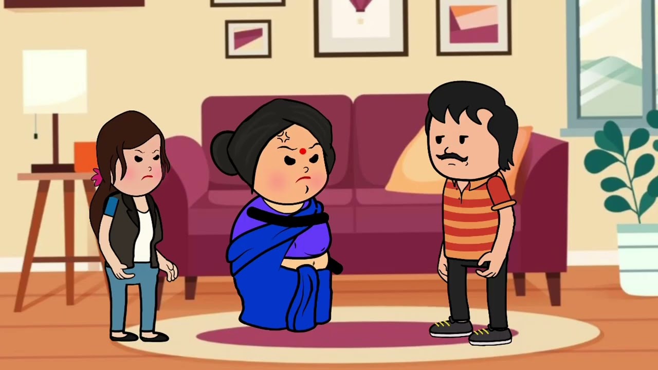 माँ मेने आपको समझाने की कोशिश की थी #megha toons #animation story #animatedfilm #meghashines # 😞😞