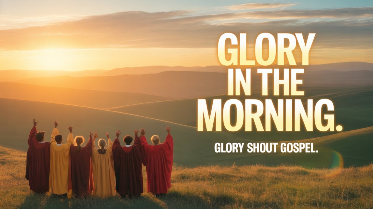 🌅 Glory in the Morning | Glory Shout Gospel (Official Lyric Video)