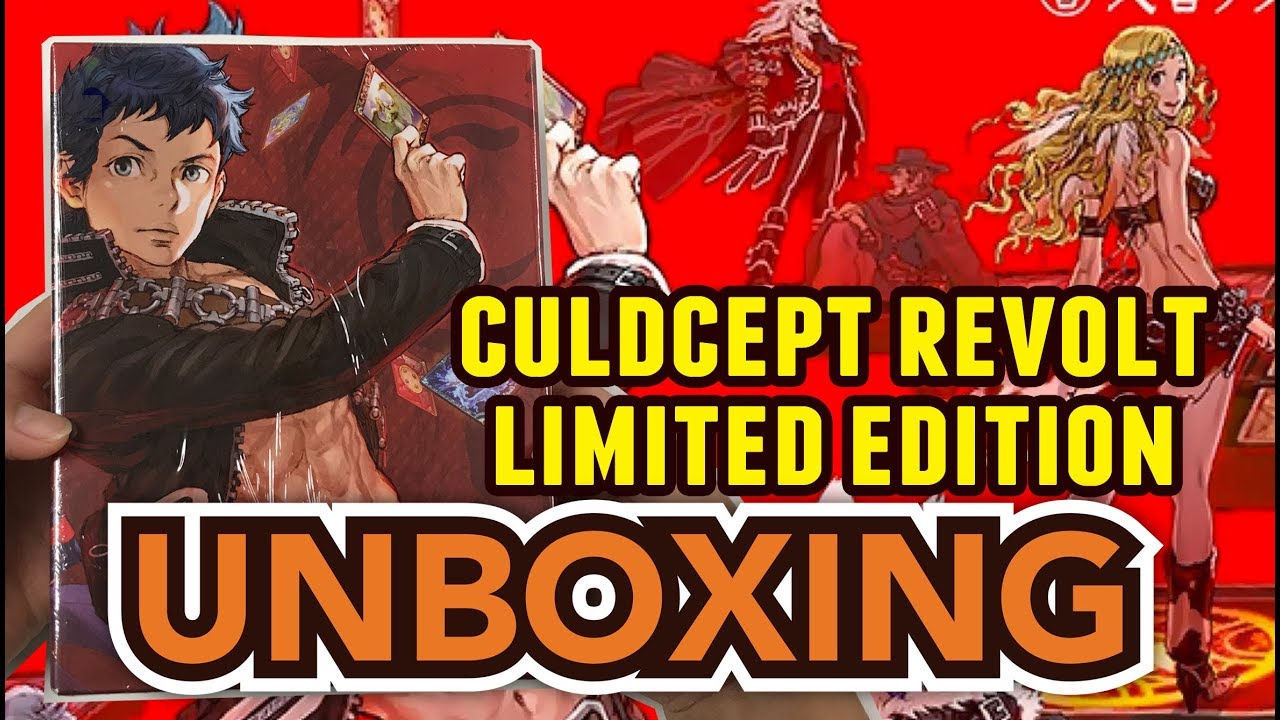 Culdcept Revolt Limited Edition Unboxing !!