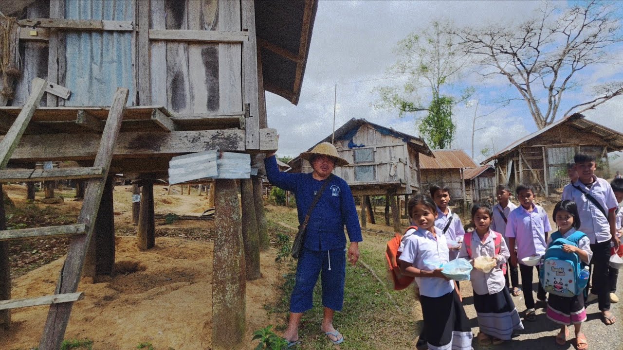 #เที่ยวลาว #บรรยากาศการเดินทาง เมืองนอง -ไปเมืองตะโอ้ย #วิถีชาวบ้าน ส่วนมากเป็นชนเผ่า#สปปลาว