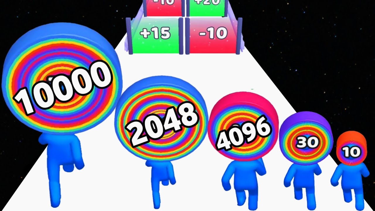 Layer Man vs Layers Roll - ASMR Gameplay (Max Level, Math Games) New Update
