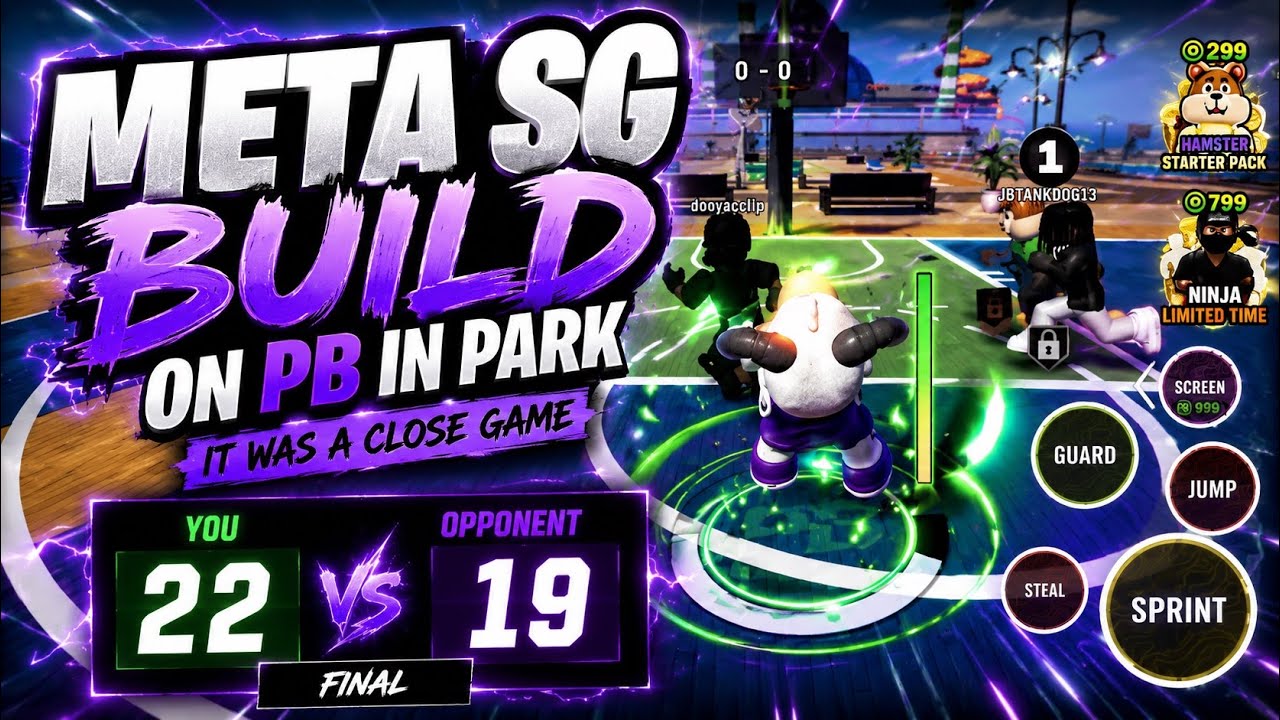 #roblox best comeback oat in pb + best slasher build with takeovers too(playground basketball)