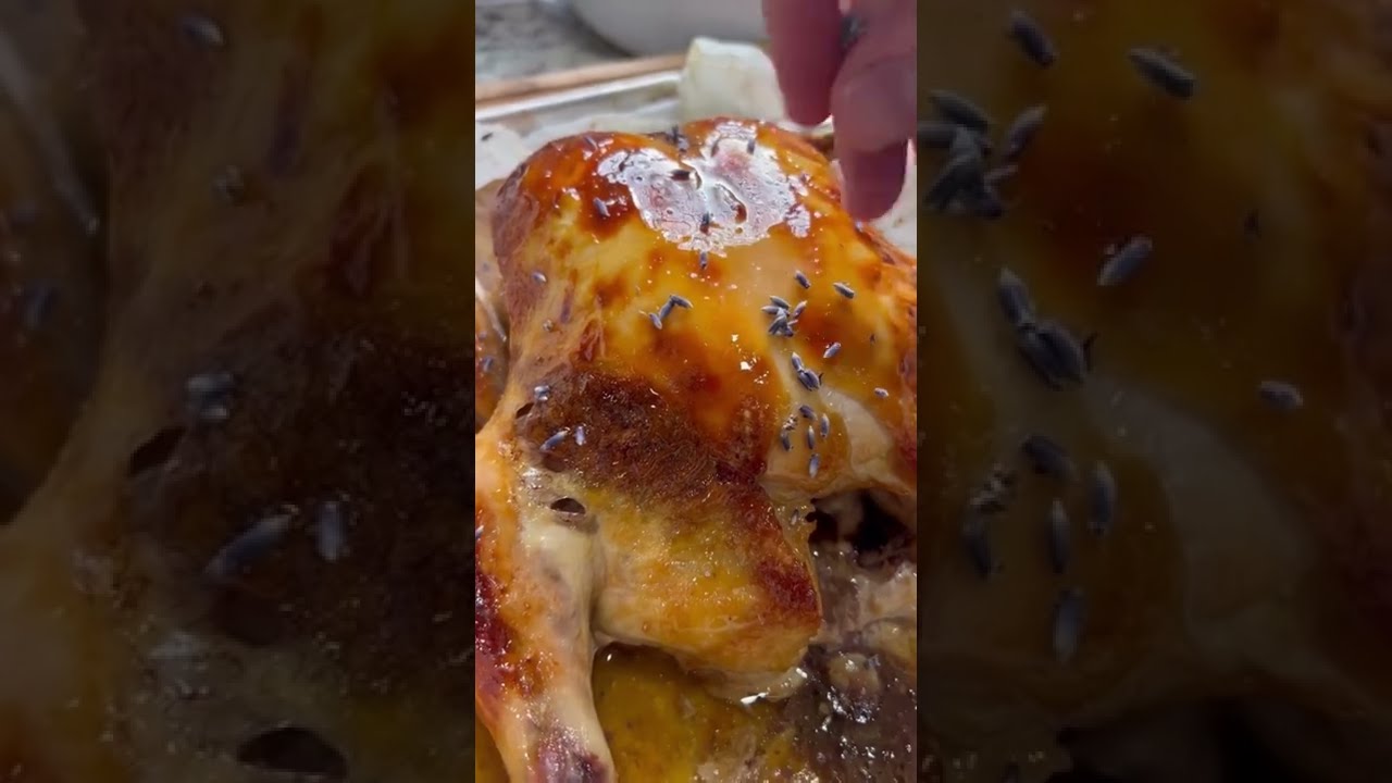 Chef James Tahhan Teaches Us How to Cook a Lavender Maple Glazed Chicken