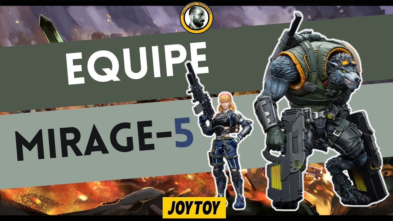 JOYTOY Equipe Mirage-5 #infinity #corvusbelli #joytoy #collectibles #actionfigures