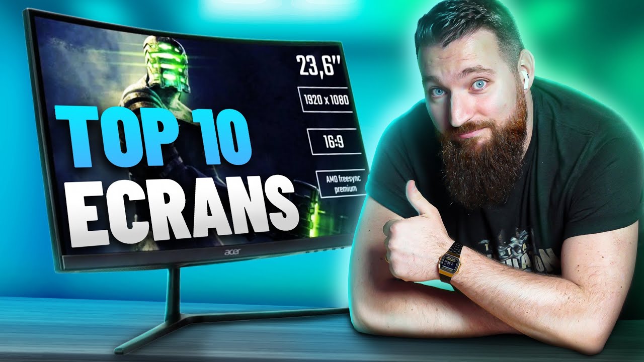 TOP 10 MEILLEURS ECRANS PC GAMER & CONSOLE