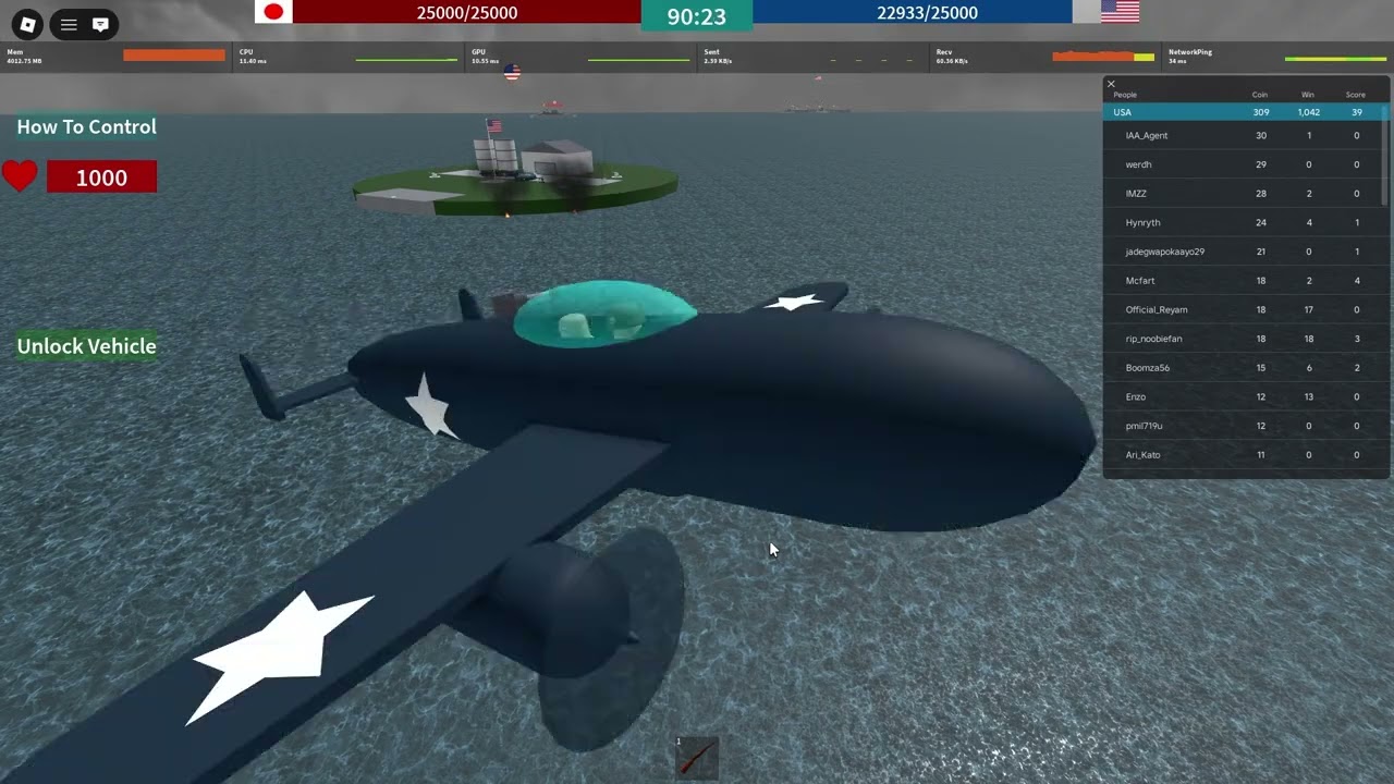 Submarine Strat (NAVAL WARFARE ROBLOX)