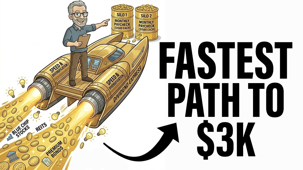 The Fastest Way to $3000 Dividends Per Month