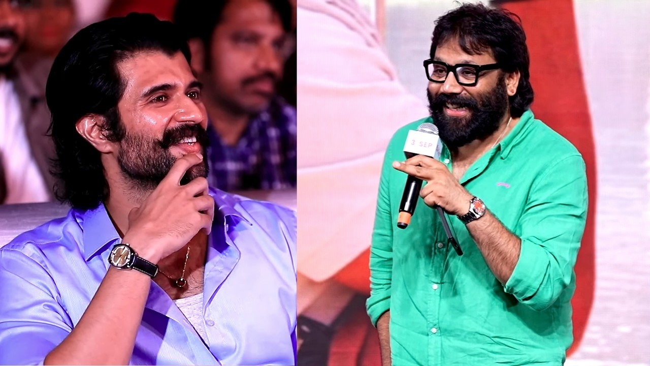 Director Sandeep Reddy Vanga Speech at Romanchakam Pre Release Event | TVNXT Hotshot
