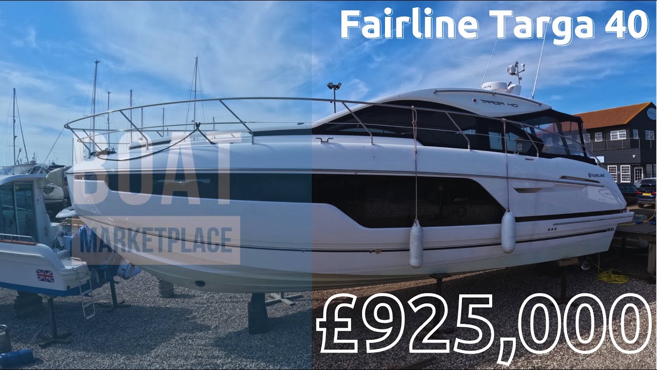 BRAND NEW Fairline Targa 40 Yacht For Sale, Boat Tour