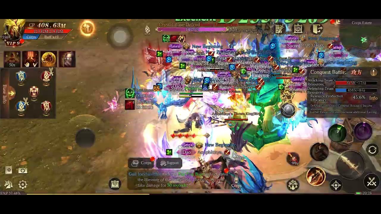 MU DARK EPOCH CONQUEST BATTLE 