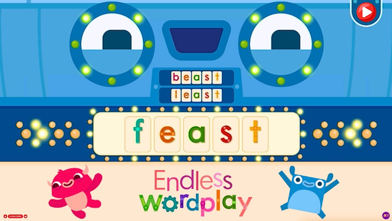Endless Wordplay: Master English Reading and Spelling with BEAST, LEAST & FEAST | Fun Learning