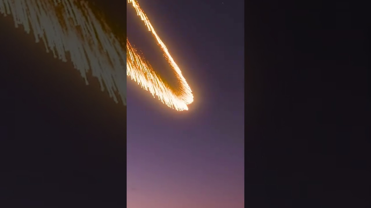 C-130 Dropping 1600 flares