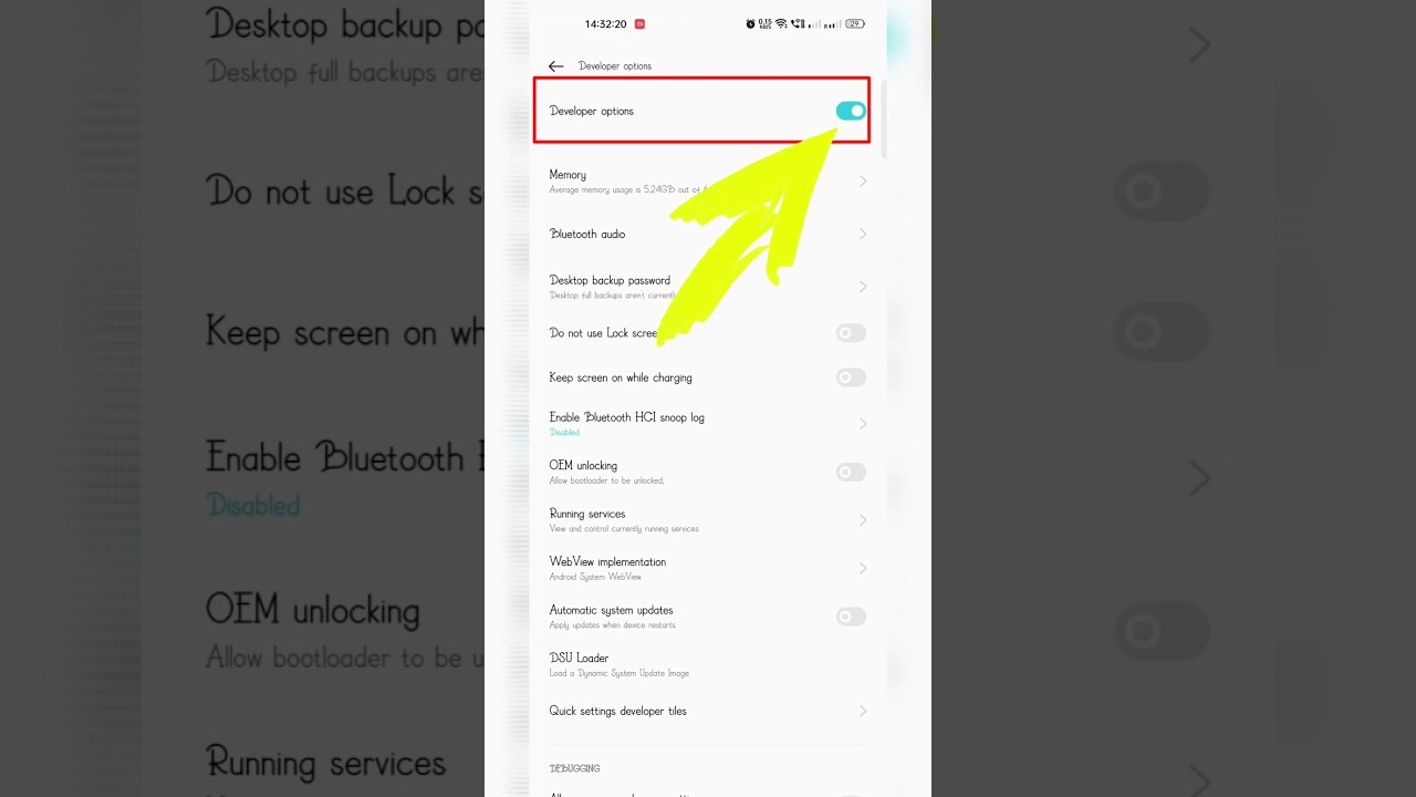 How To Off Developer Mode||#shorts