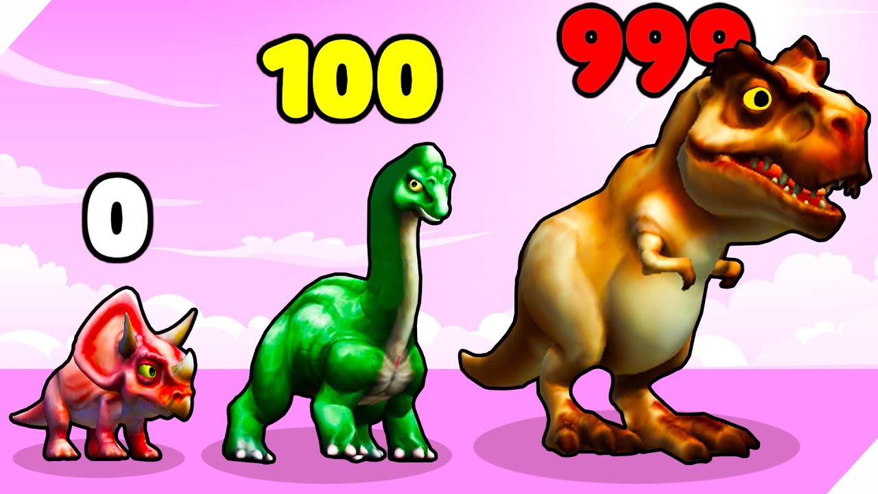 СЛИЯНИЕ ДИНОЗАВРОВ ДЛЯ НОВОЙ ЭВОЛЮЦИИ! Dino io 3D