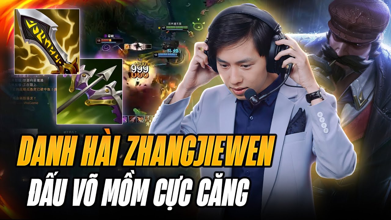 DANH HÀI ZHANGJIAWEN VÀ GIÁO ÁN GRAVES CHÍ MẠNG ĐI MID FARM 21 MẠNG GÁNH TEAM CỰC KHÉT