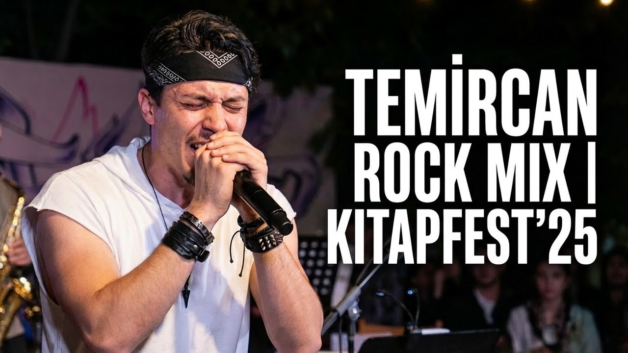 Темирджан - Rock Mix & Baarge Inan | Kitapfest'25 (Full Performance)