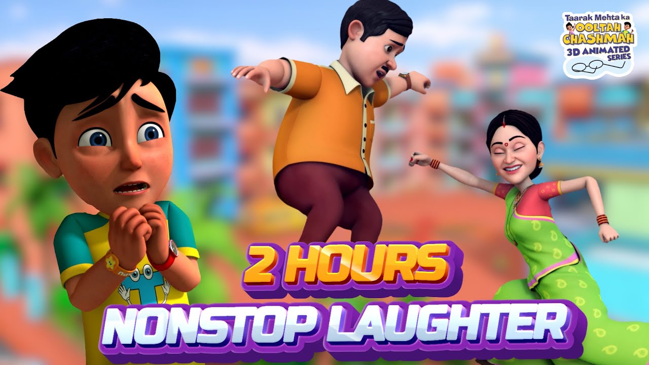2 Hours Nonstop Laughter | Fancy Dress, Hypnotized Daya & More | Taarak Mehta Ka Ooltah Chashmah 3D