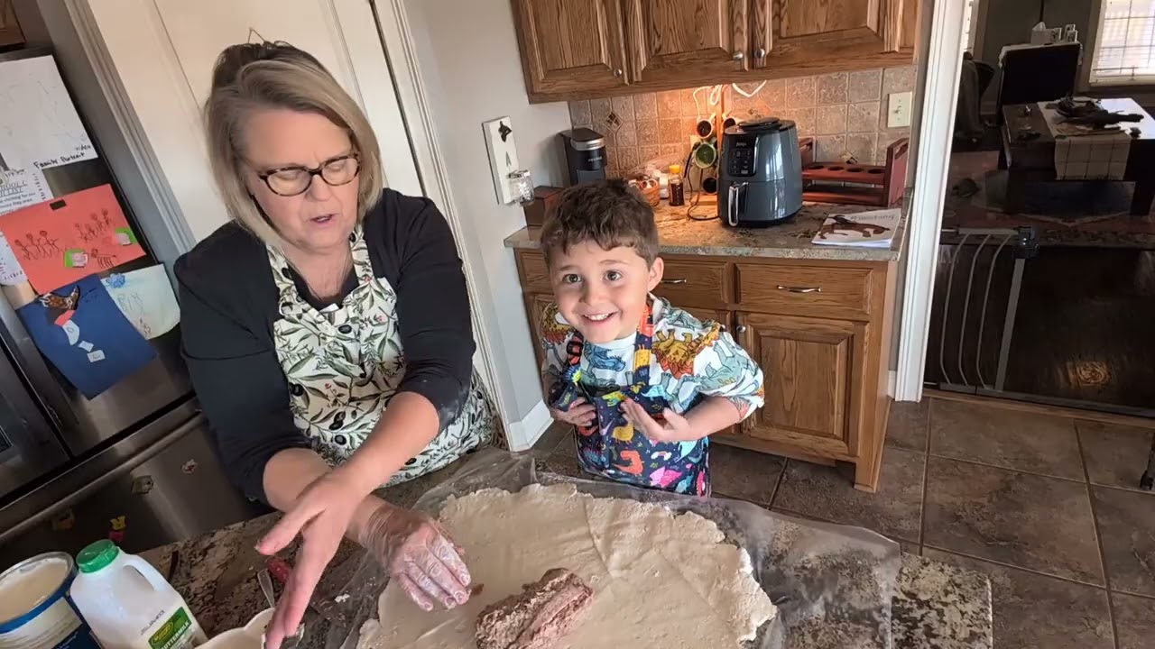 Baking with Porter@SandiGlenn1961