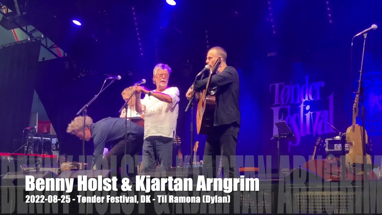 Benny Holst & Kjartan Arngrim - Til Ramona (Dylan) - 2022-08-25 - Tønder Festival, DK