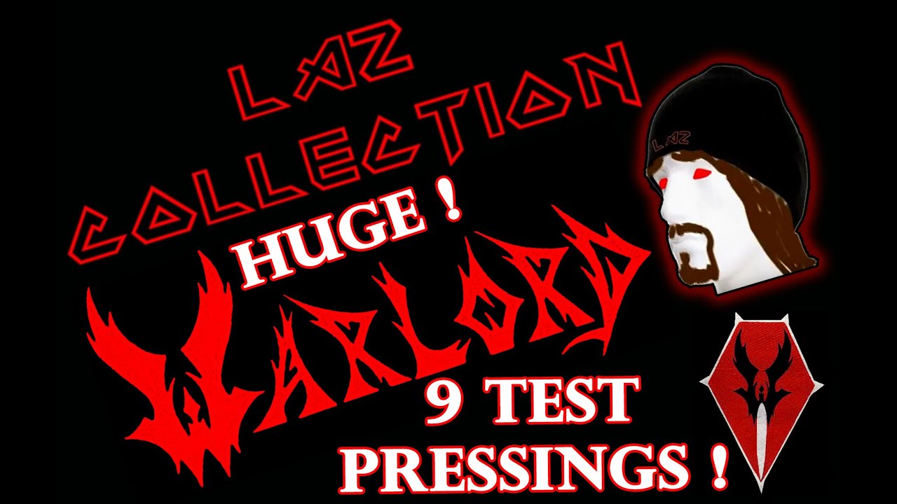 Warlord Collection Update - 9 TEST PRESSINGS !!!! Thanks to HIGH ROLLER !