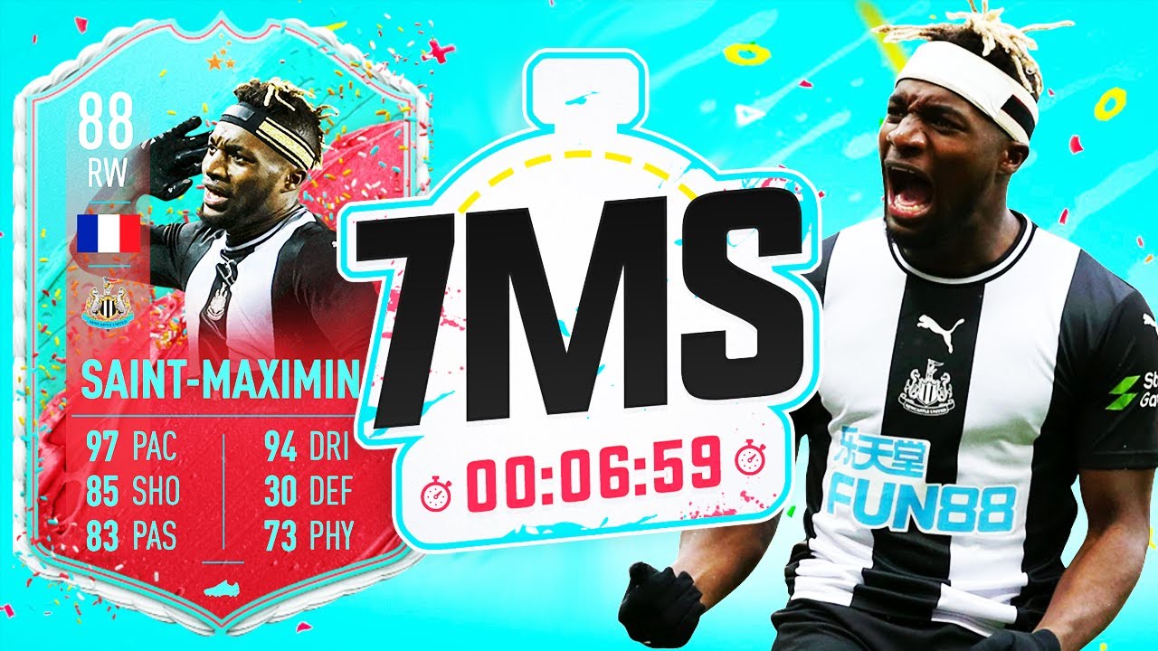 THE MENTAL 88 FUT BIRTHDAY SAINT-MAXIMIN! 7 MINUTE SQUAD BUILDER - FIFA 20 ULTIMATE TEAM