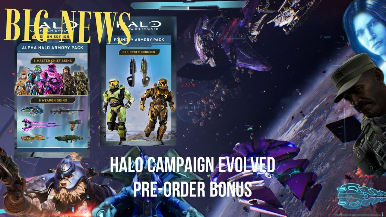 Halo CE: Бонусы предзаказа и Premium Edition + КОСМИЧЕСКИЕ БИТВЫ + НОВЫЕ ВРАГИ И МИССИИ &mdash; ГЛАВНЫЕ...