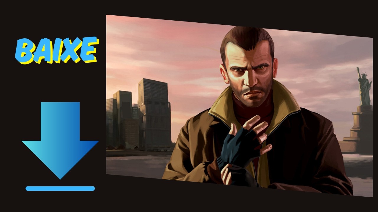 COMO BAIXAR GTA IV PT-BR NO PC EM 2025!